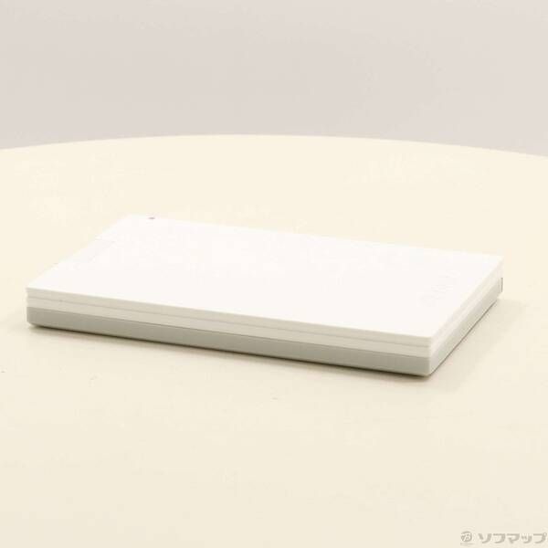 BUFFALO 500GB 外付けSSD 中古 ホワイト - メルカリ