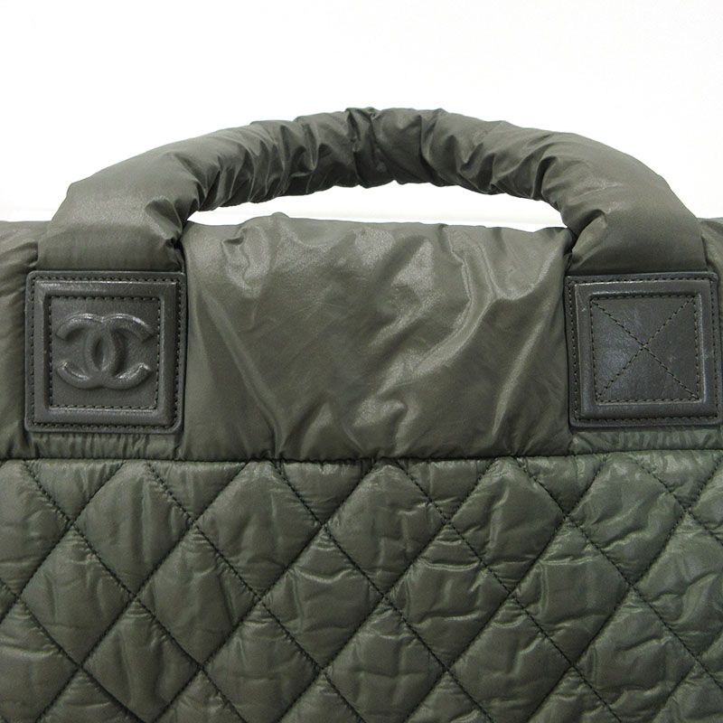 シャネル　コココクーン　キルティング　トートバッグ 三重本店】 中古 CHANEL | シャネル トートバッグ ナイロン