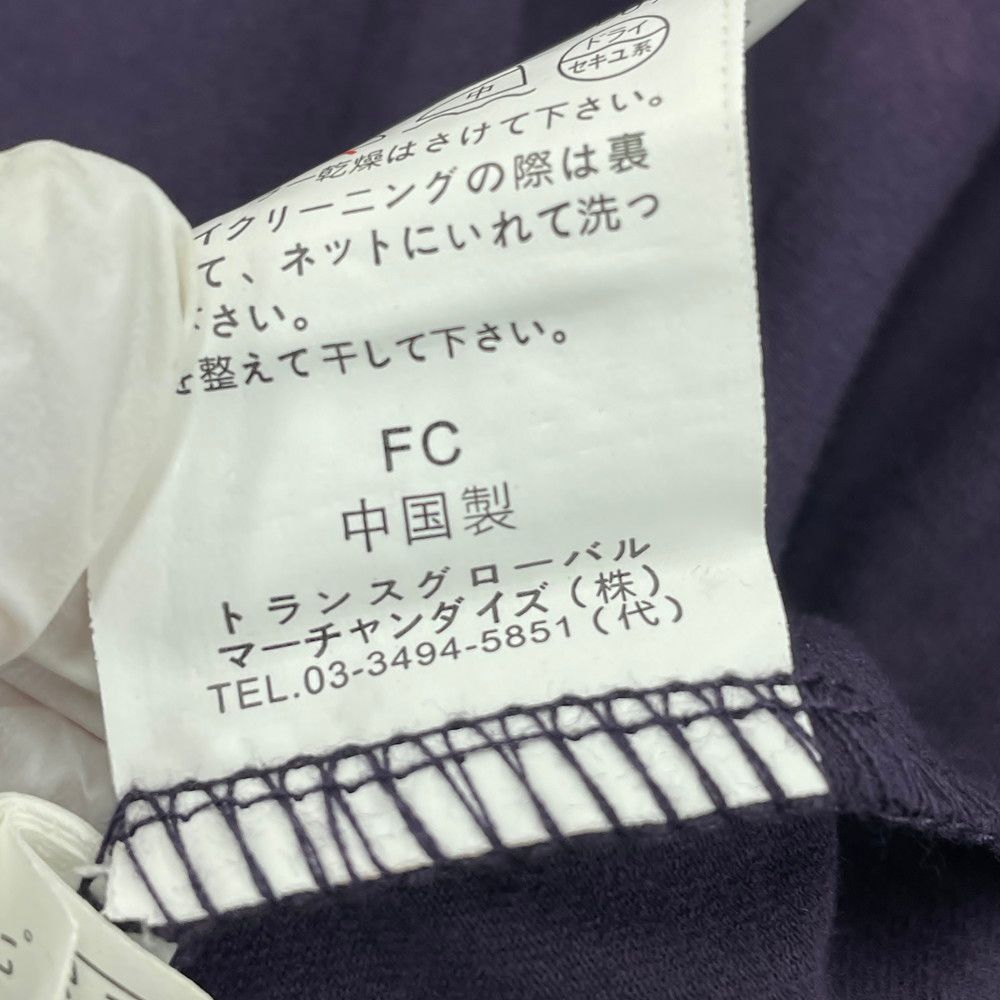 チュニック ヴィアファブリカ Via Faburrica M-L パープル系 七分袖