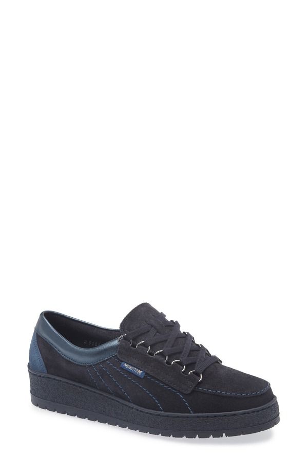 メフィスト レディース シューズ スニーカー Mephisto Lady Low Top Sneaker Blue ブルー