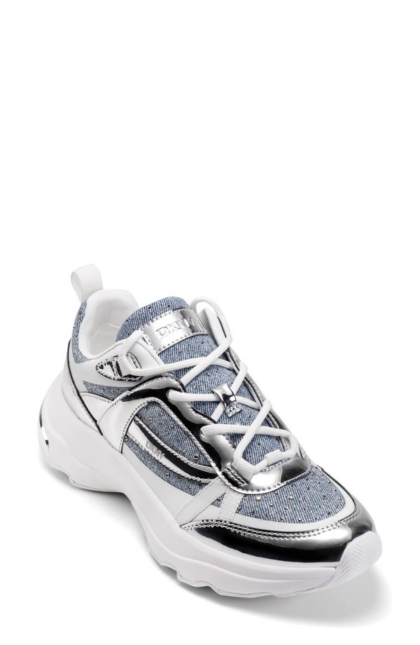 ダナ キャラン ニューヨーク レディース シューズ スニーカー DKNY Juna Sneaker Light Blue ブルー