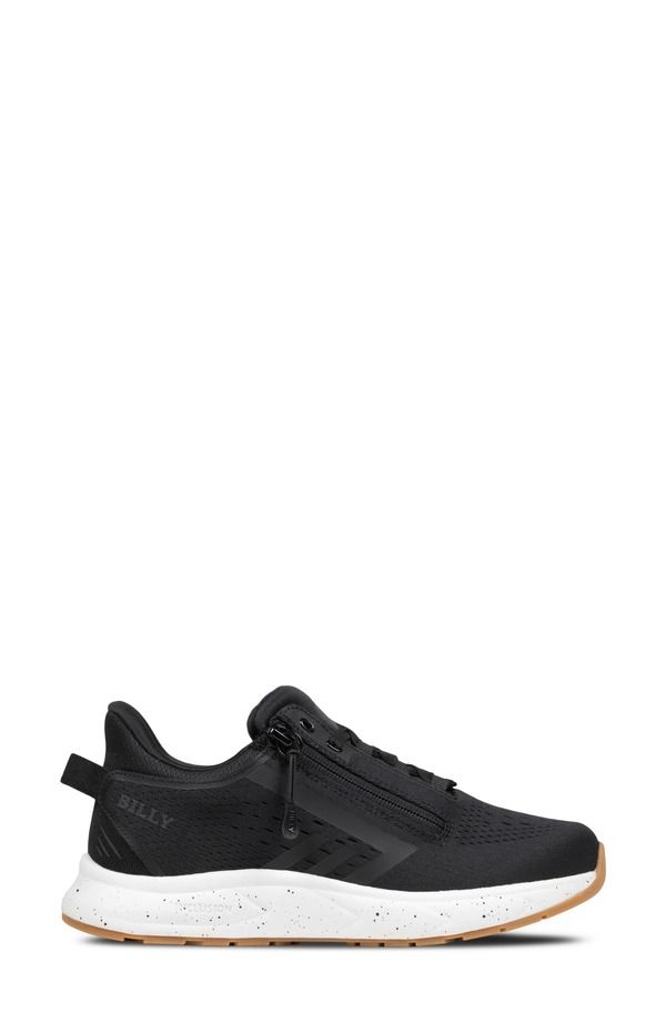 ビリーフットウェア レディース シューズ スニーカー BILLY Footwear Sport Inclusion DZ1 Double Zip Sneaker Black White Gum ホワイ