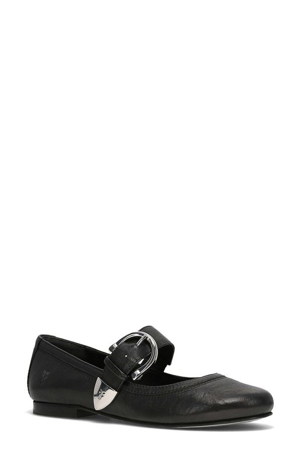 フライ レディース シューズ パンプス Frye Carson Mary Jane Flat Black ブラック