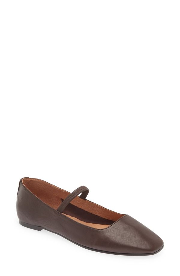 メイドウェル レディース シューズ パンプス Madewell The Greta Ballet Flat Chocolate Raisin チョコレート