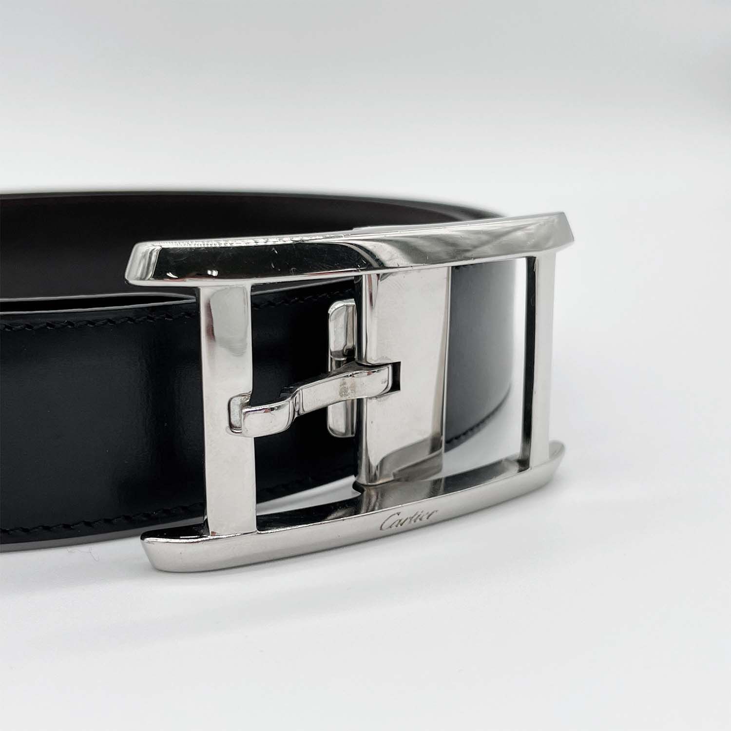 Cartier カルティエ 85cm タンク Tank de Cartier レザー ベルト