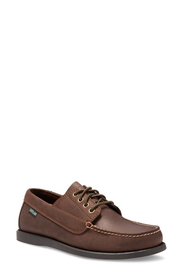 イーストランド メンズ シューズ オックスフォード ダービー Eastland Falmouth Moc Toe Derby Bomber Brn