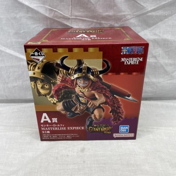 中古】未開)A賞 モンキー・D・ルフィ MASTERLISE EXPIECE ｢一番くじ
