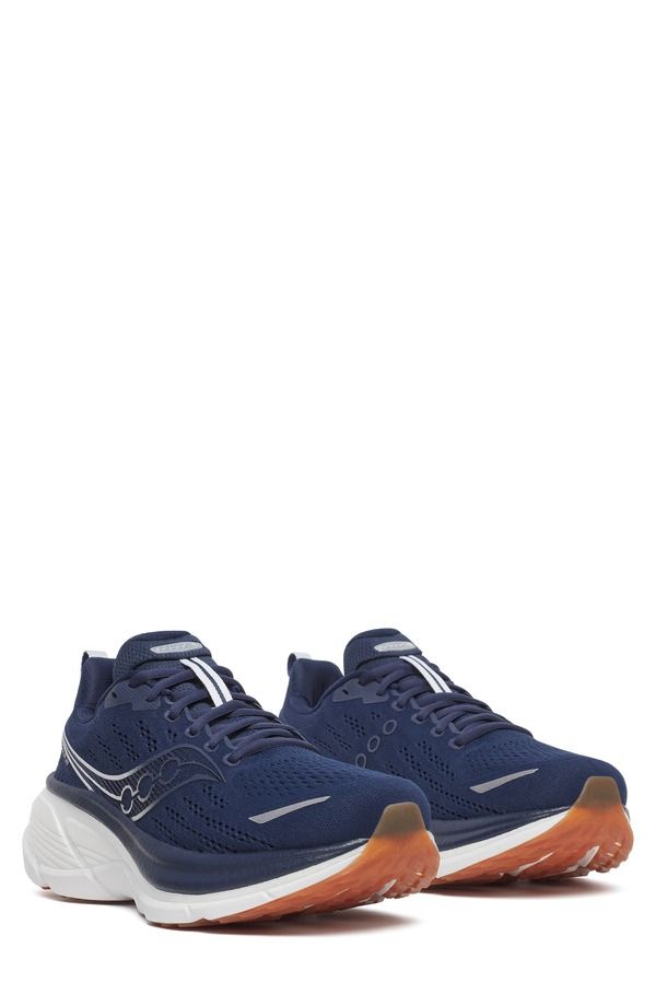 サッカニー メンズ シューズ スニーカー Saucony Hurricane 25 Running Shoe Navy Cloud ネイビー