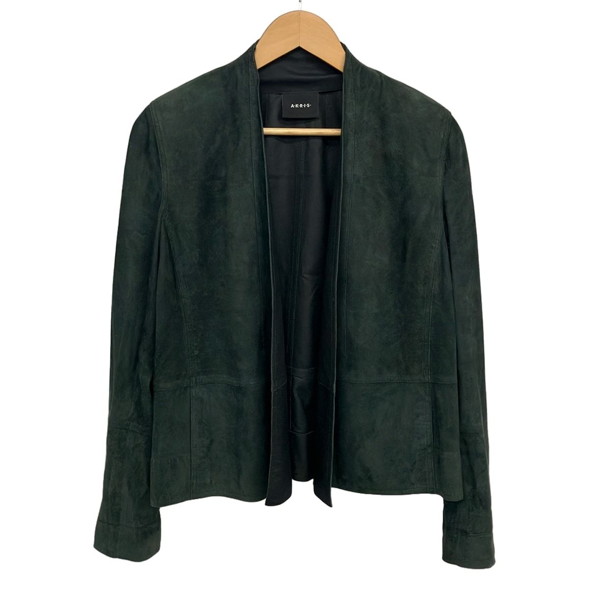 AKRIS(アクリス) ジャケット サイズUS8 M レディース美品 - ダーク 