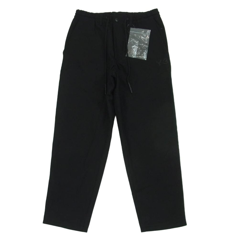 Y-3 Yohji Yamamoto ワイスリー ヨウジヤマモト 20AW CF1502 TUBE PANT ウール ウエスト ドローコード チューブ パンツ ブラック系 XS【中古】 Y-3 Yohji Yamamoto ワイスリー ヨウジヤマモト 20AW CF1502 TUBE PANT