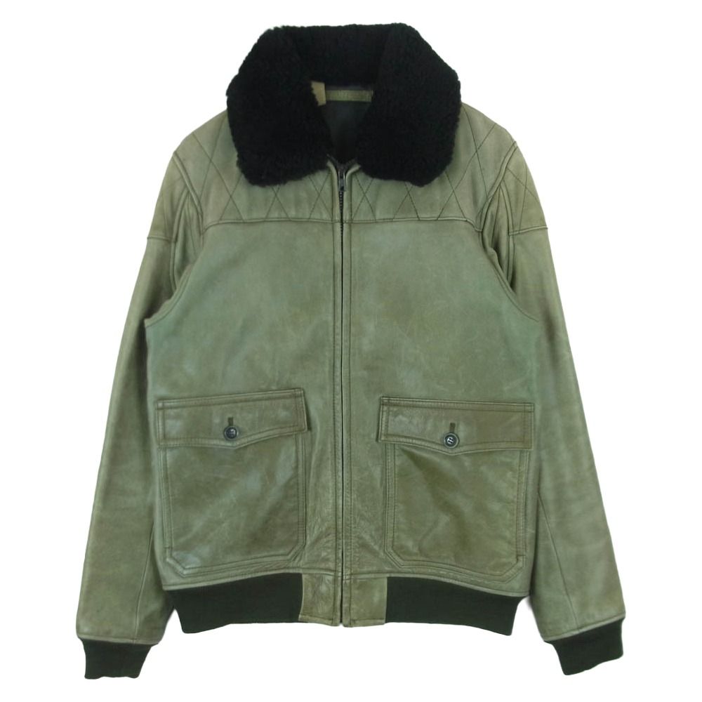 n.hoolywood レザージャケット N.HOOLYWOOD エヌハリウッド 713pieces CDA期 G 1TYPE LEATHER ZIP