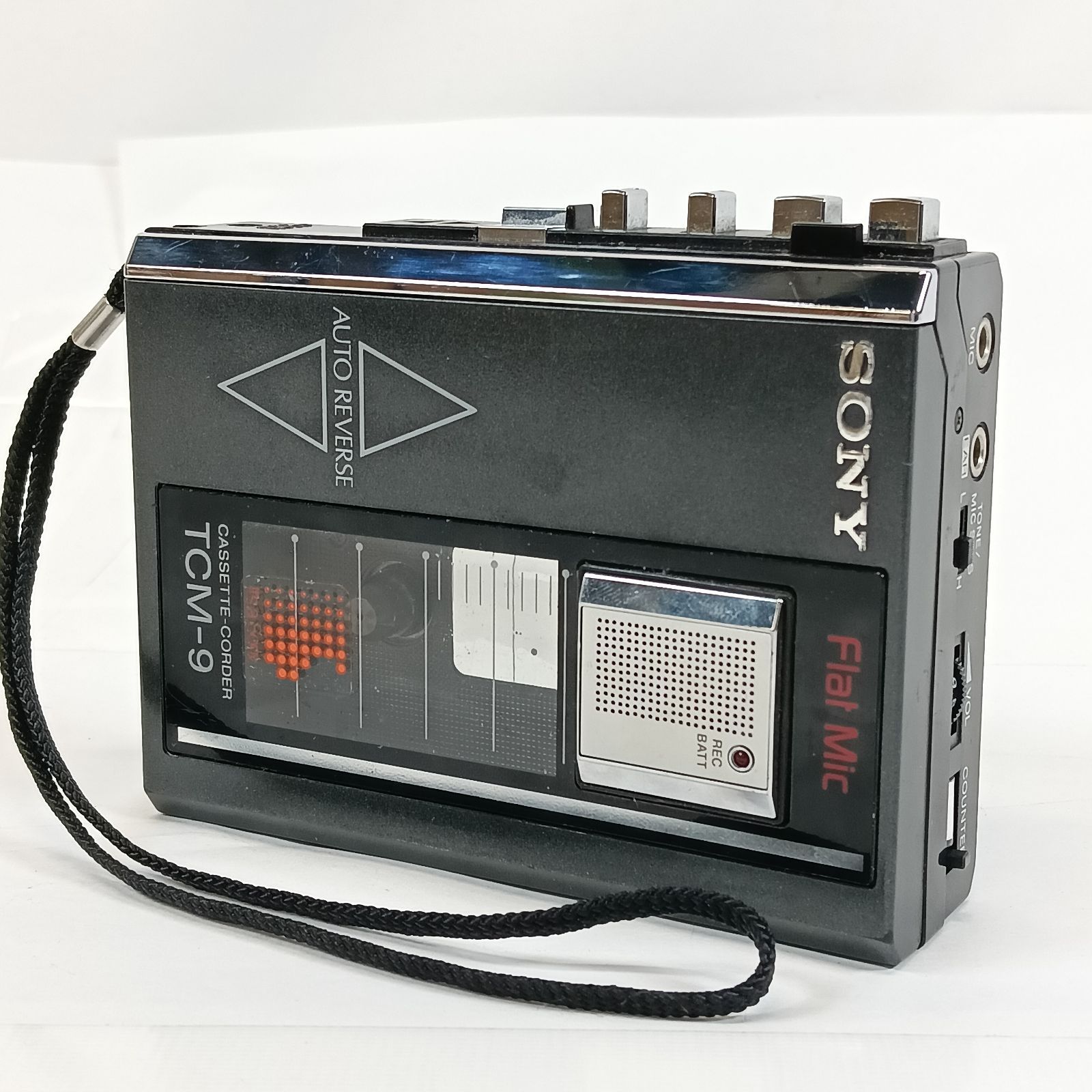 SONY ソニー TCM-9 カセットコーダー 昭和レトロ ラジオカセット
