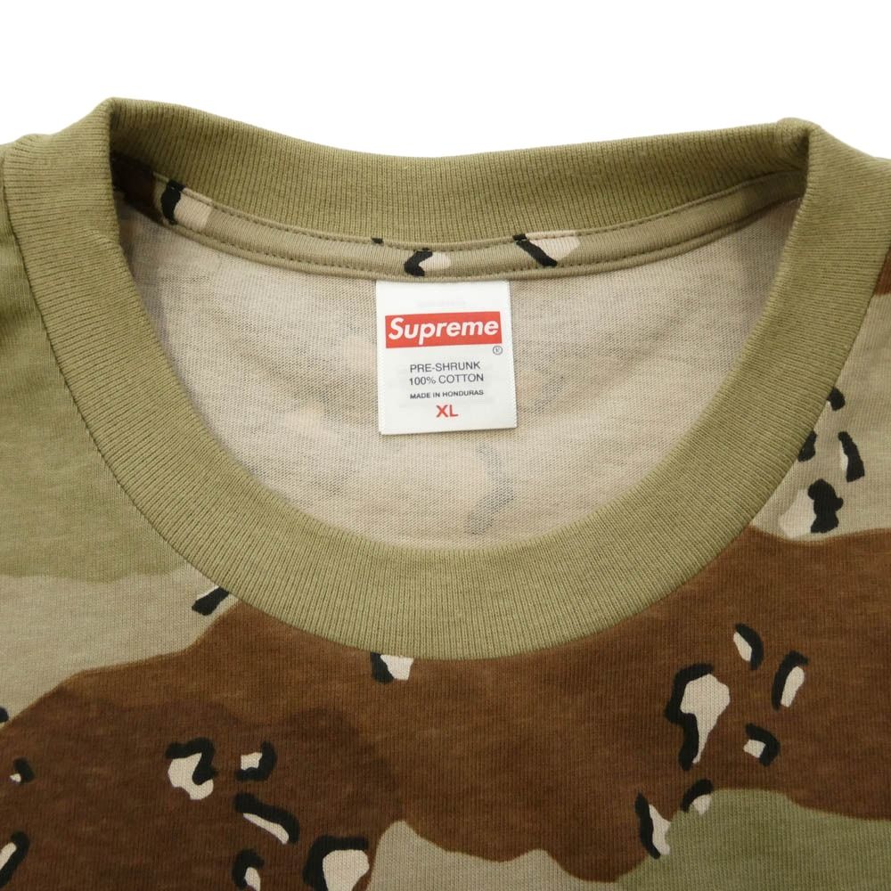 Supreme シュプリーム 25AW RX Tee チョコチップ 迷彩柄 半袖 Tシャツ カーキ系 マルチカラー系 XL【極上美品】【中古】 Supreme シュプリーム 25AW RX Tee チョコチップ 迷彩柄 半袖 Tシャツ