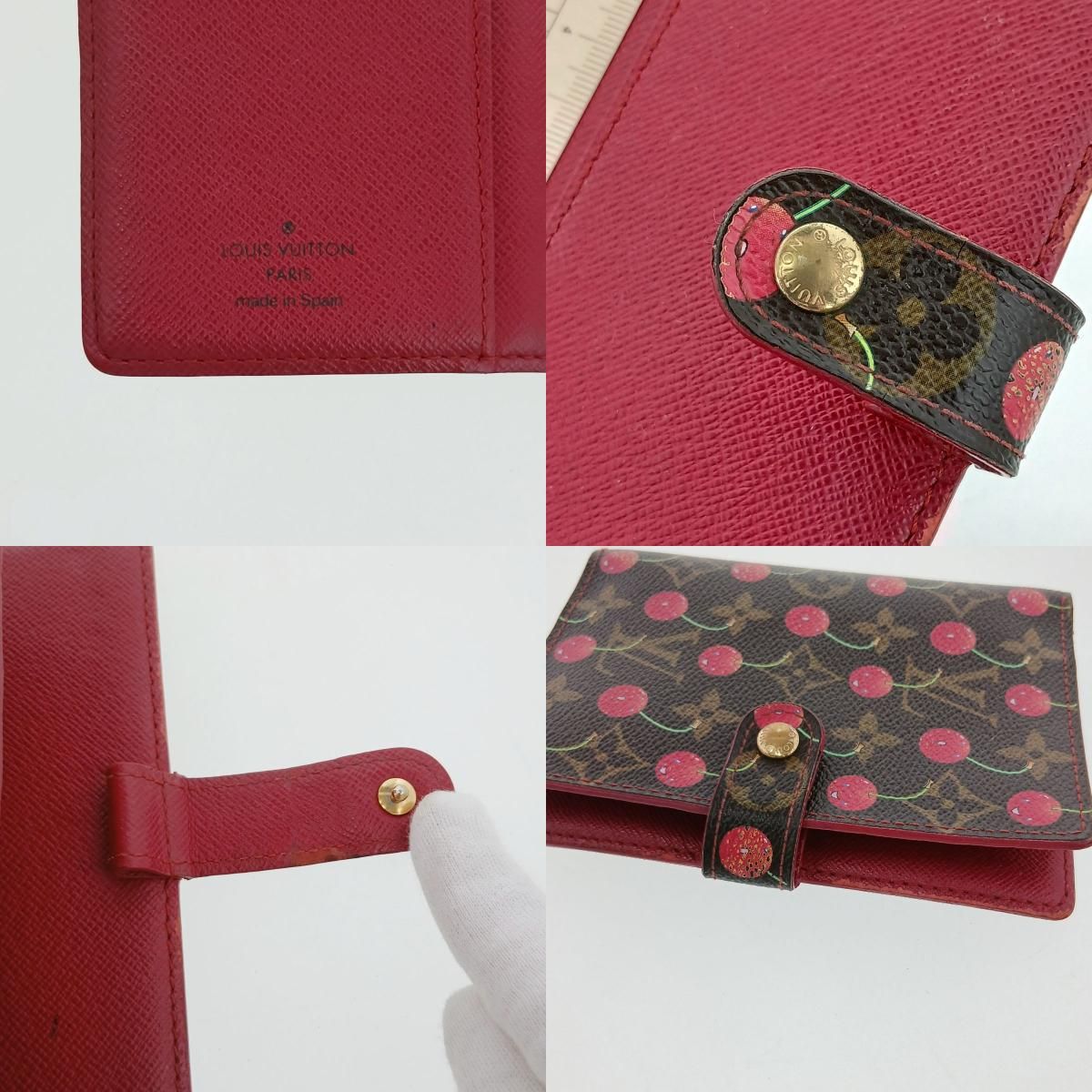 LOUIS VUITTON ルイ・ヴィトン アジェンダPM 村上 隆 さくらんぼ