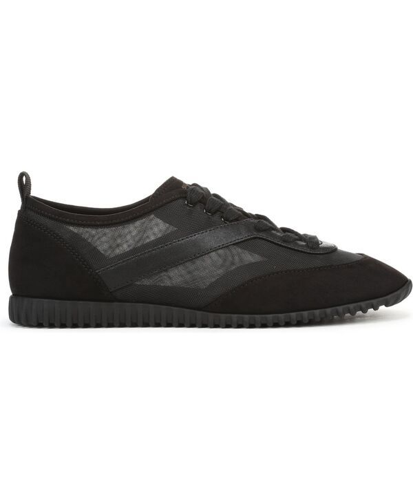 フランコサルト レディース シューズ スニーカー レース Franco Sarto Womens Hollis Round Toe LaceUp Shoes Black MeshMicrofiber