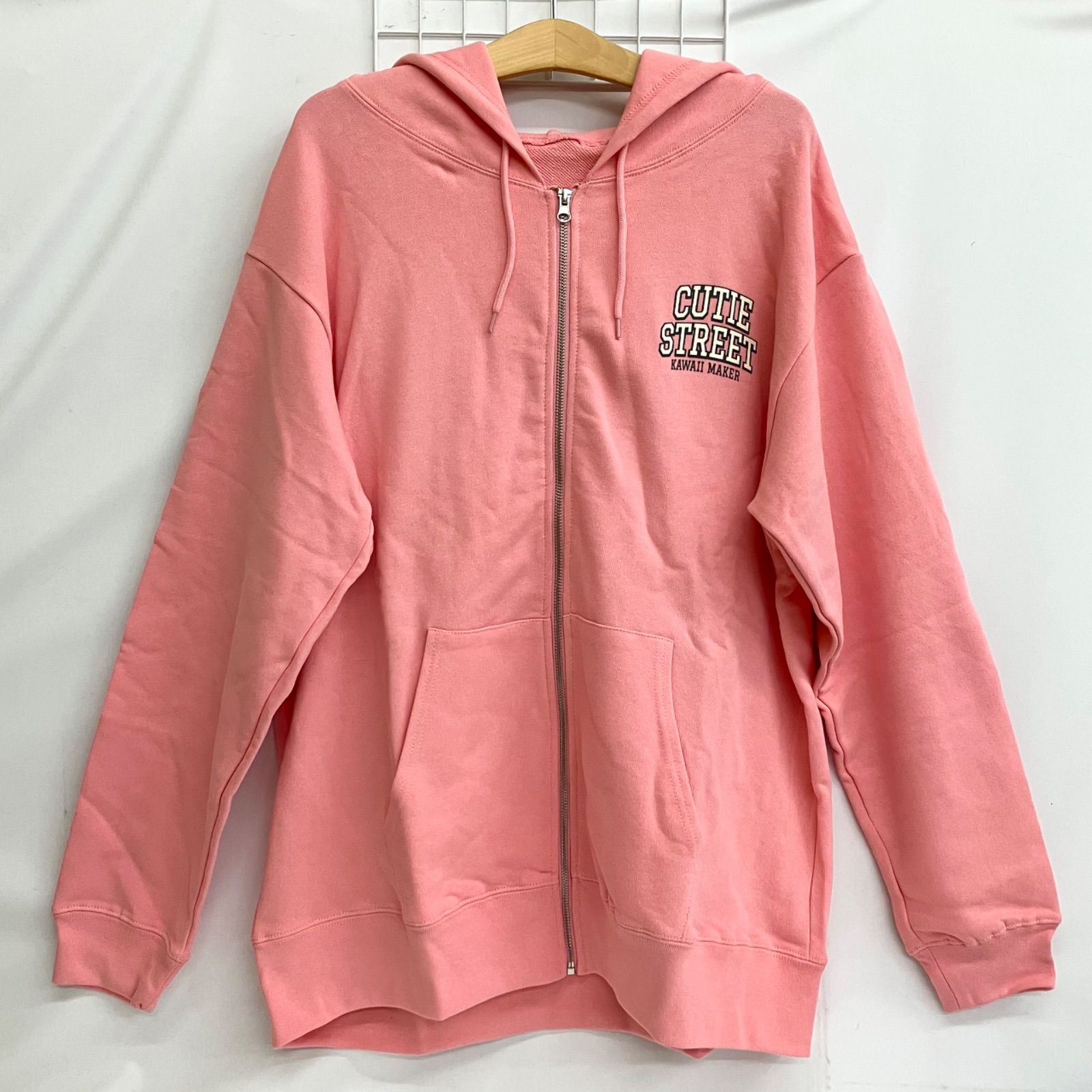 CUTIE STREET 桜庭遥花 OSHI API Zip-up hoodie フード付きパーカー
