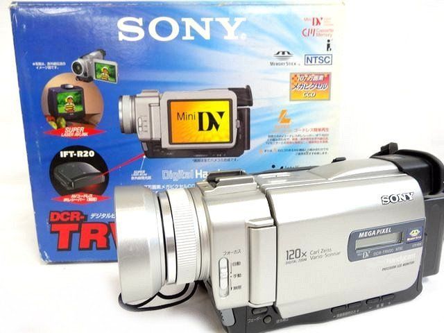 SONY Digital Handycam 120倍ズーム　ジャンク品 ジャンク SONY Handycam DCR-TRV20 ソニー ハンディーカム □ ビデオ
