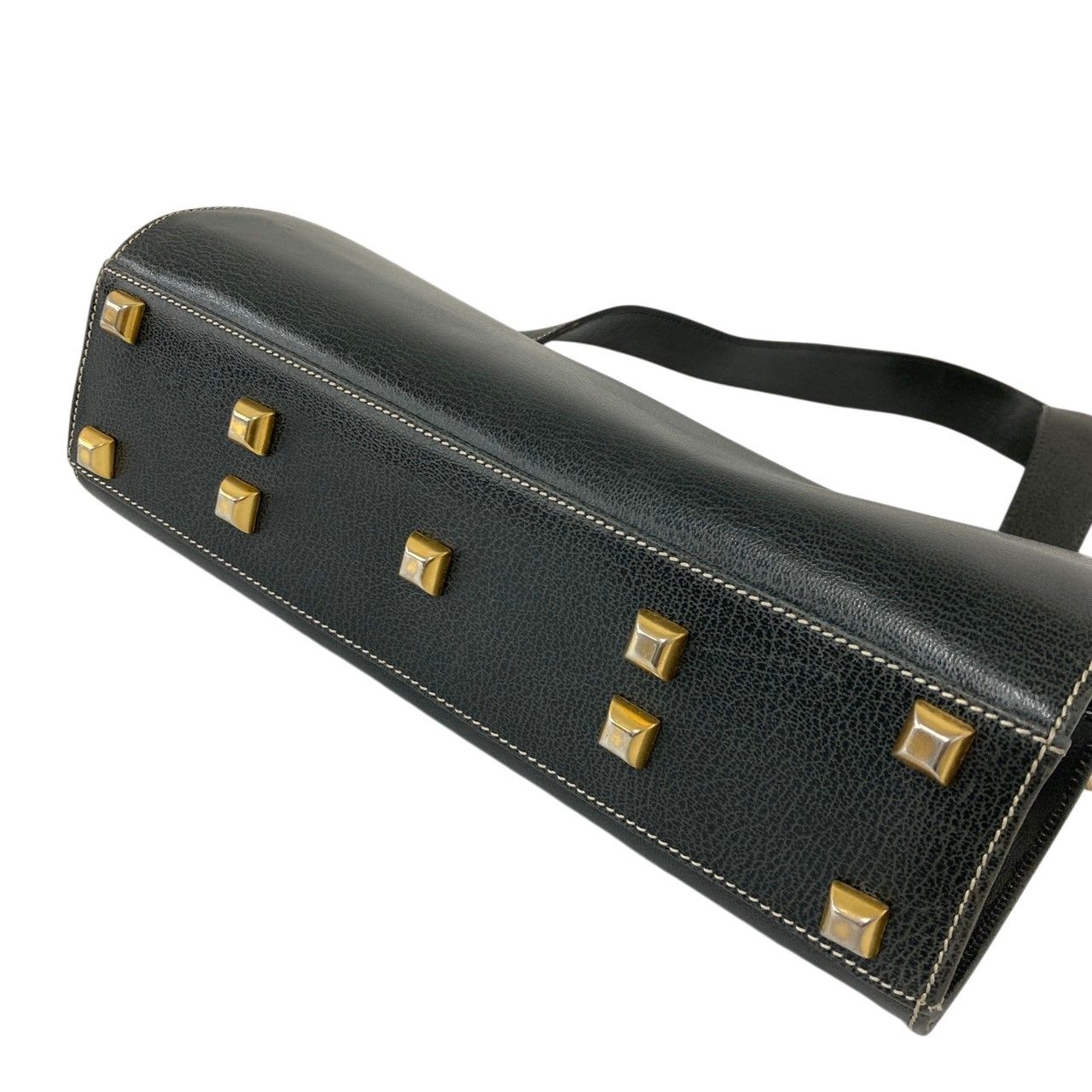Ferragamo/フェラガモ/レザー/ワンショルダーバッグ/筒形/ゴールド金具