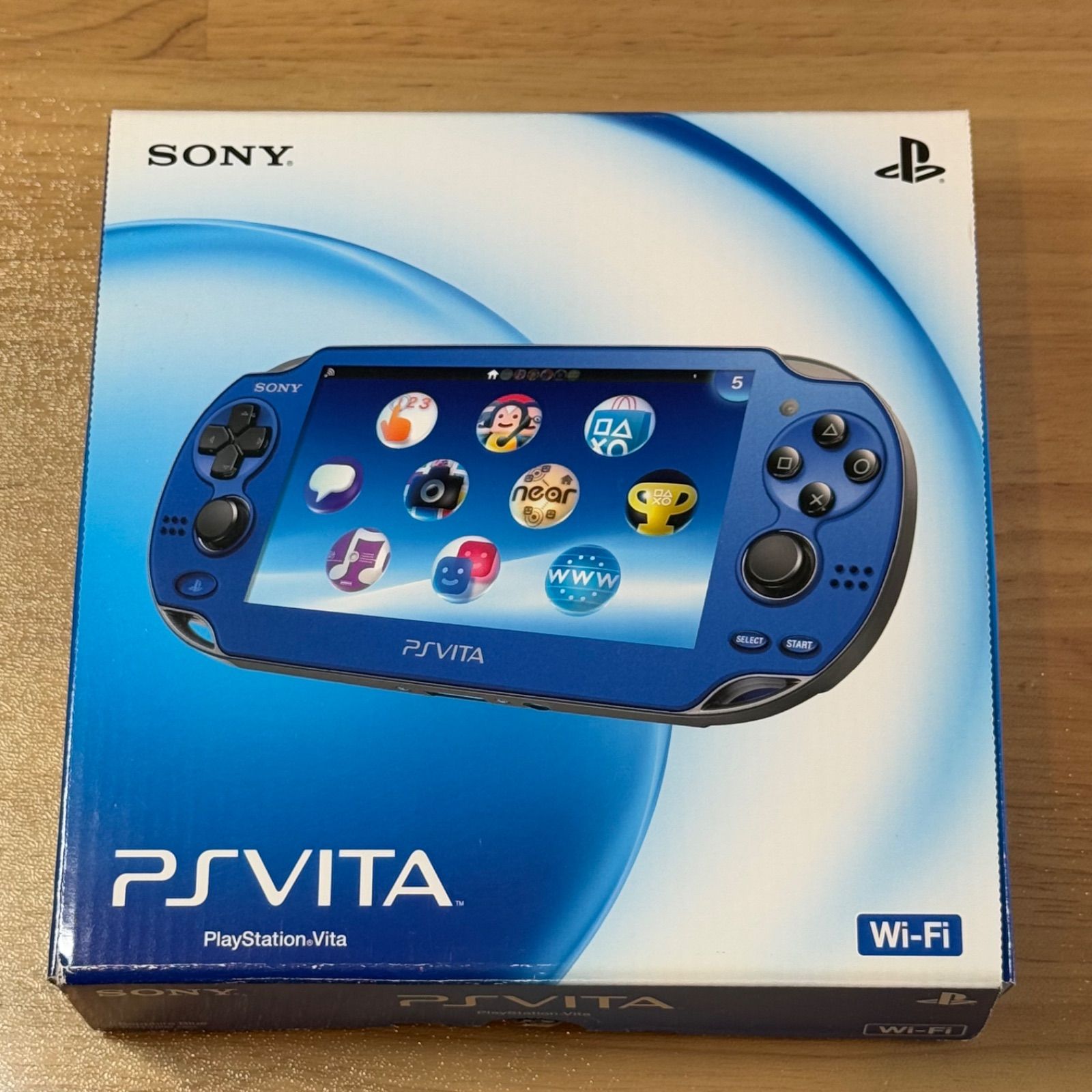 7-048 PSVITA PCH-1000 サファイア・ブルー 箱付き