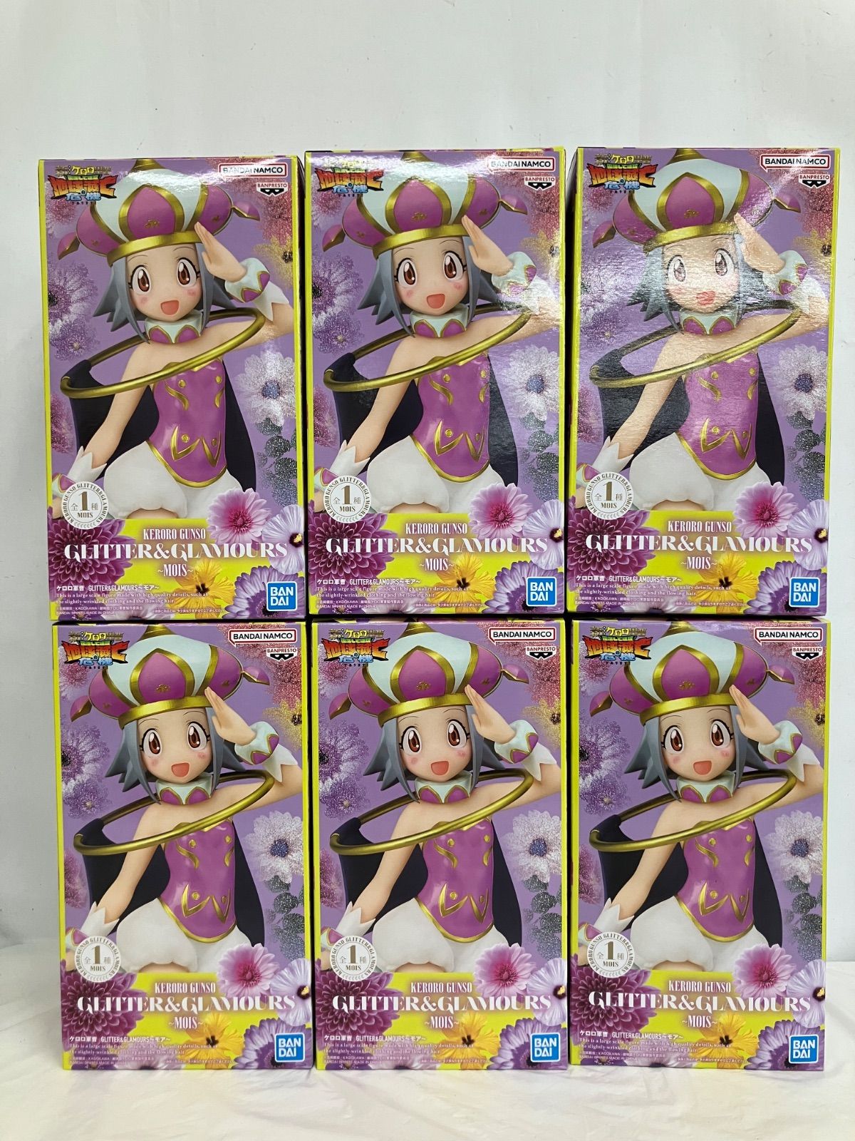 フィギュア　まとめ売り　ケロロ軍曹 モア 18個セット＋おまけ2個 未開封 ケロロ軍曹 GLITTER＆GLAMOURS モア フィギュア 6個セット