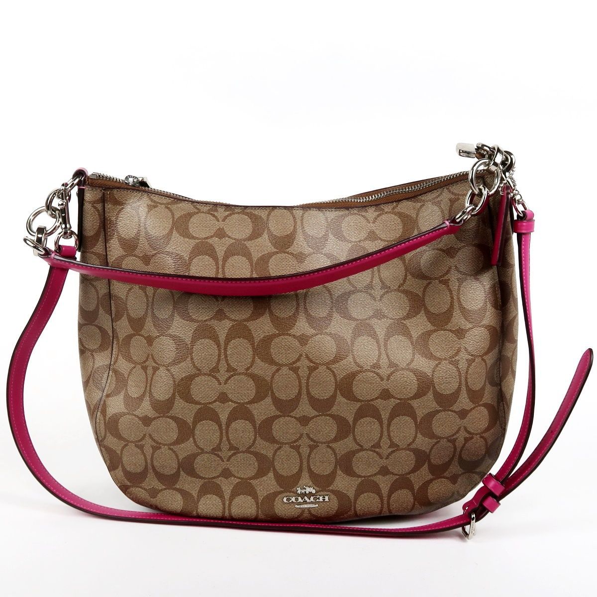 新品同様・未使用】COACH コーチ シグネチャー 2WAYショルダーバッグ