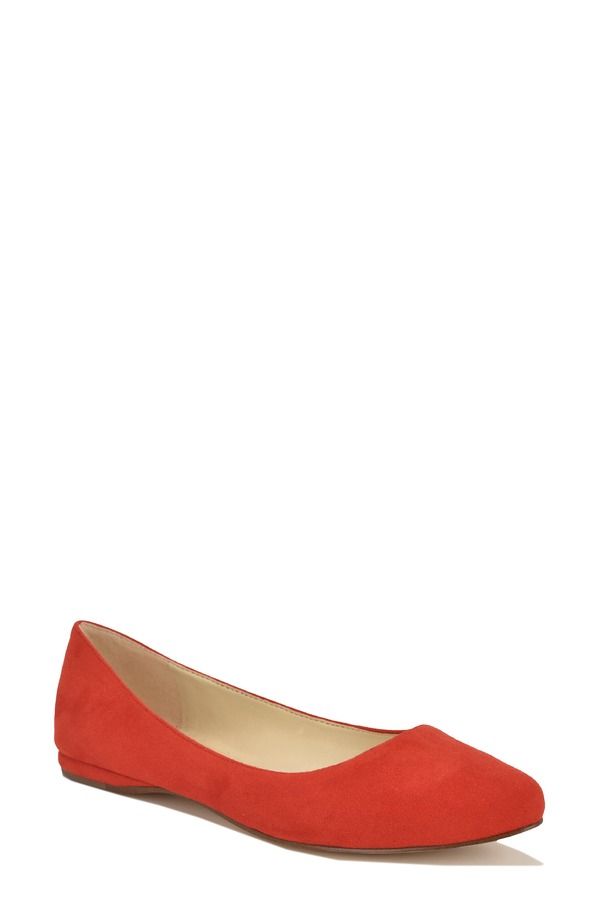ナインウェスト レディース シューズ パンプス Nine West Speakup Flat Medium Red レッド