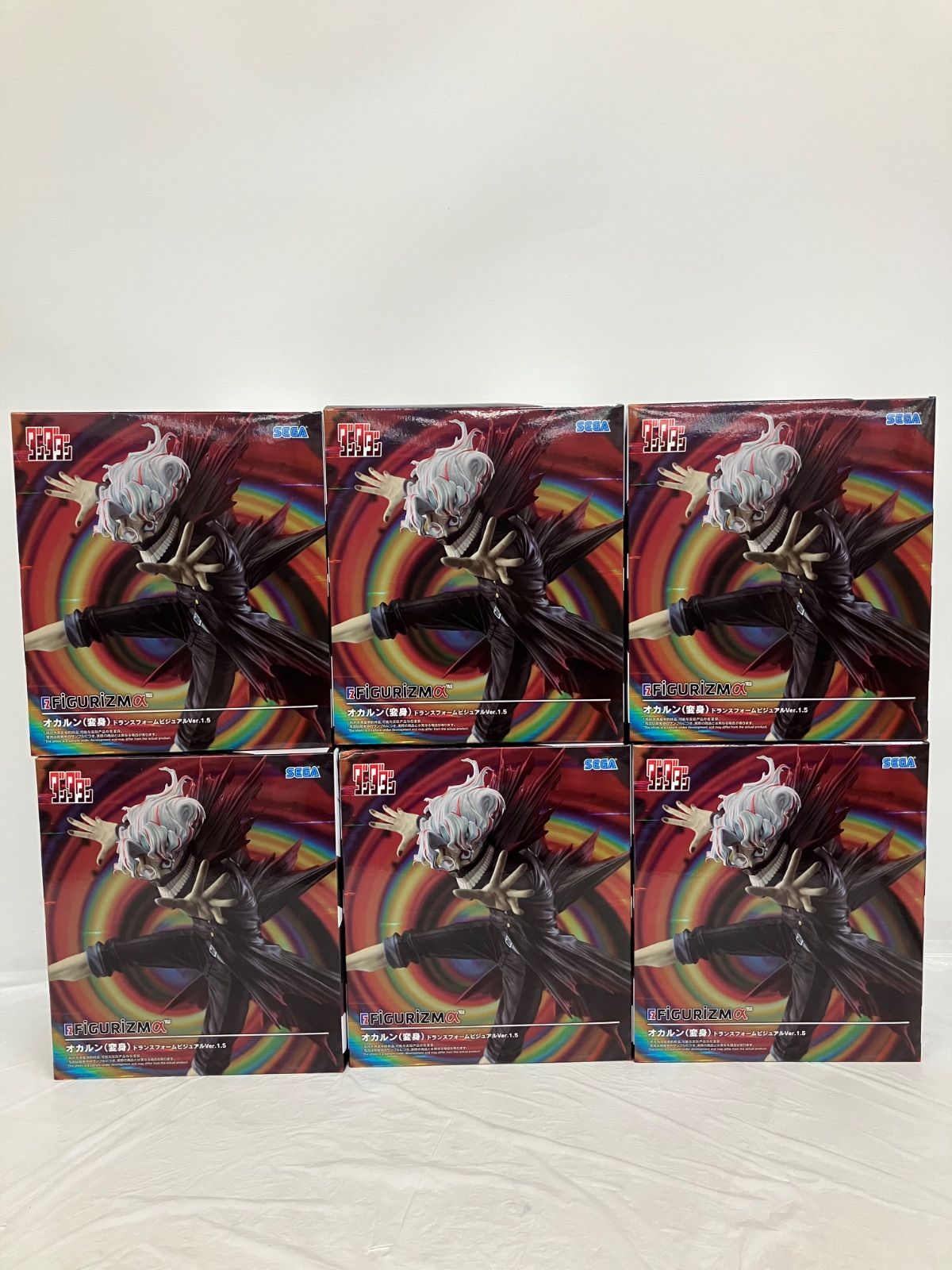 未開封 ダンダダン FIGURIZMα オカルン 変身 Ver.1.5 フィギュア 6個