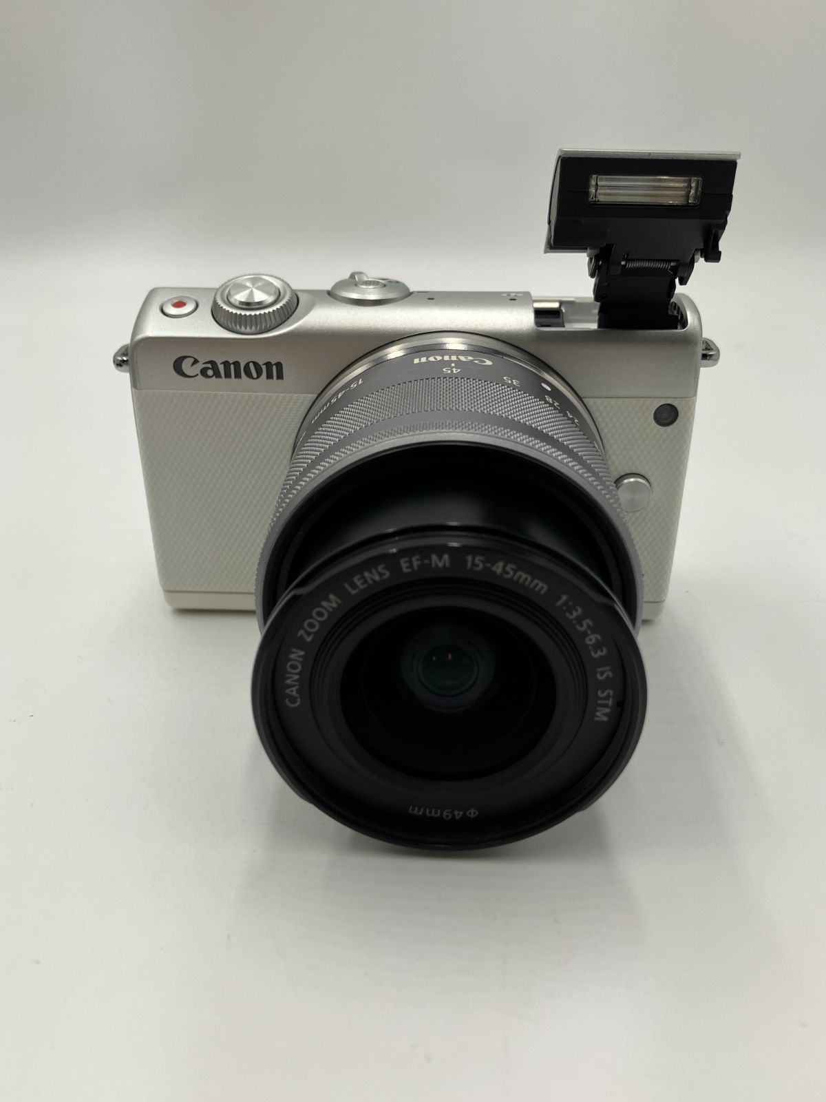 動作確認済 】Canon EOS M100 EF-M 15-45mm IS STM 標準ズームレンズ