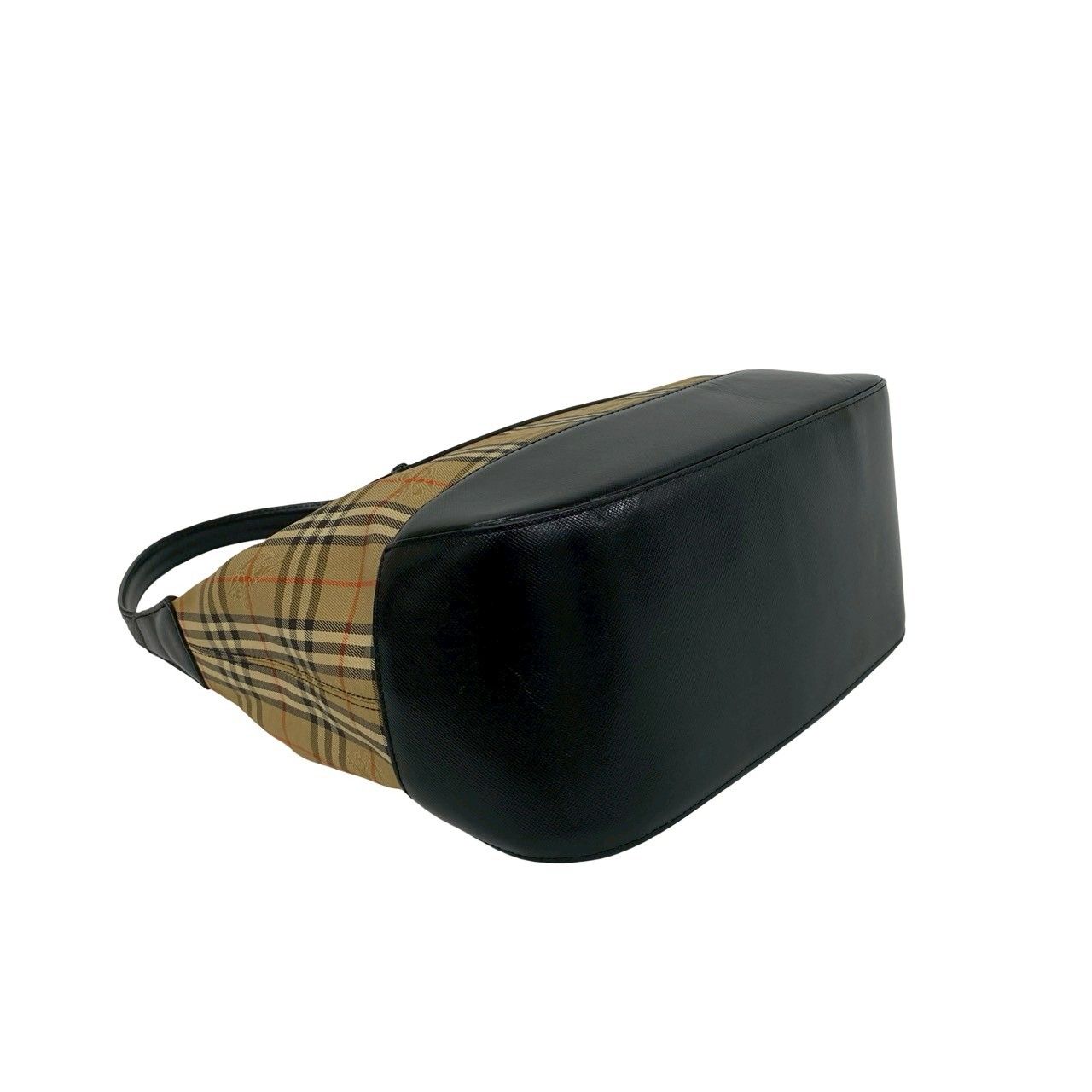 極 美品 BURBERRY バーバリー ノバチェック シャドーホース 柄