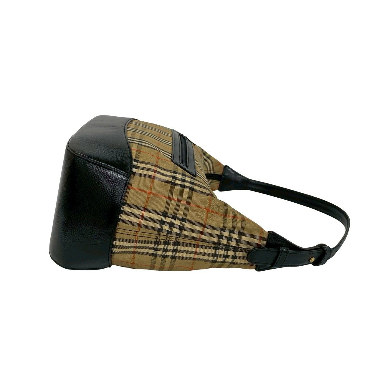 極 美品 BURBERRY バーバリー ノバチェック シャドーホース 柄