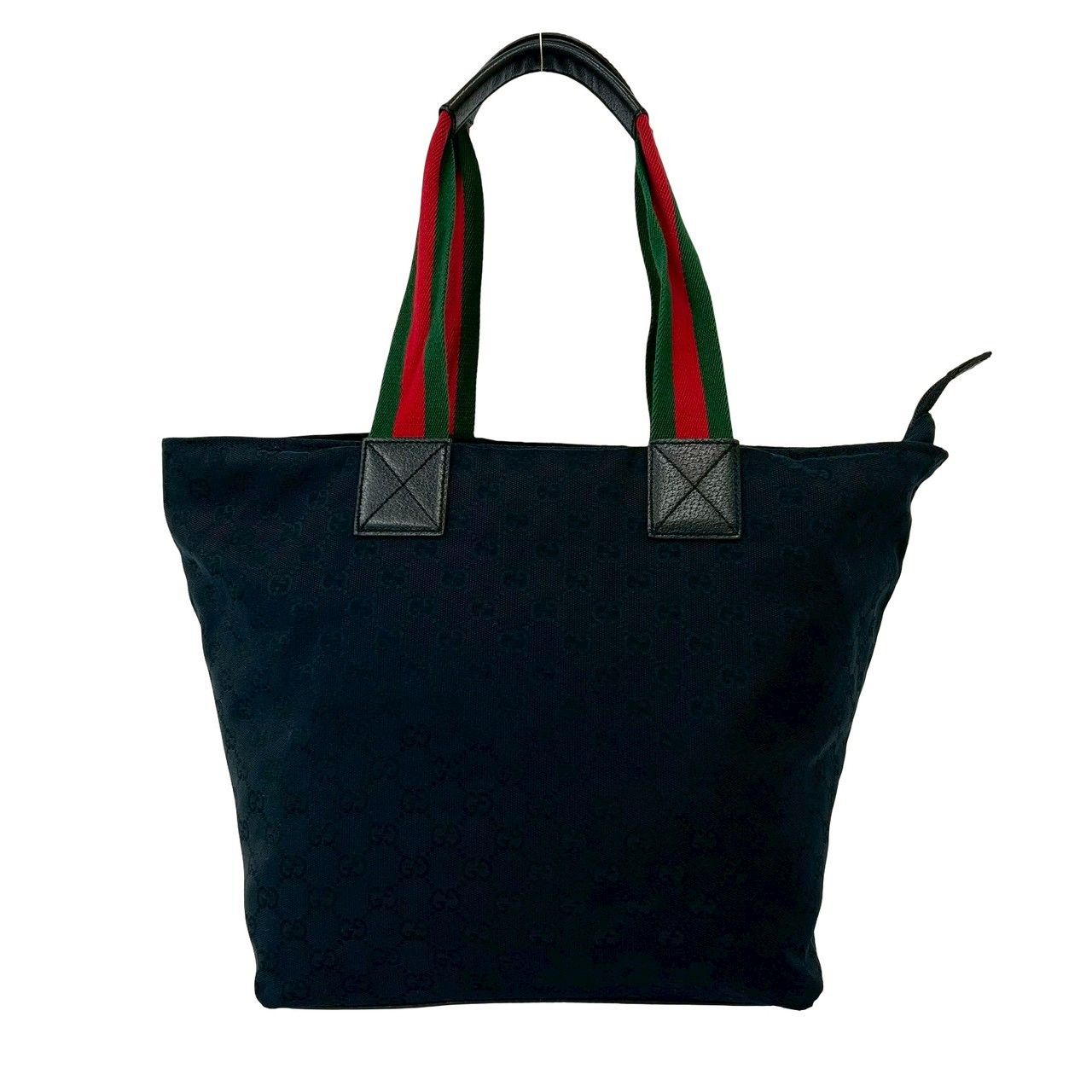 極 美品 GUCCI グッチ シェリーライン GG キャンバス レザー 本革