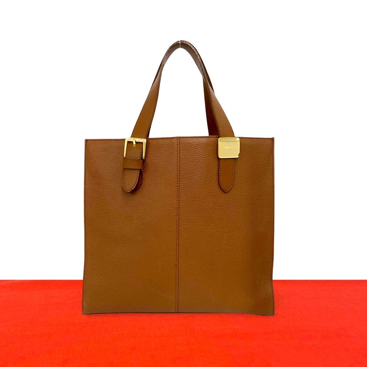 極 美品 希少品 BURBERRY バーバリー ロゴ 金具 ノバチェック 柄