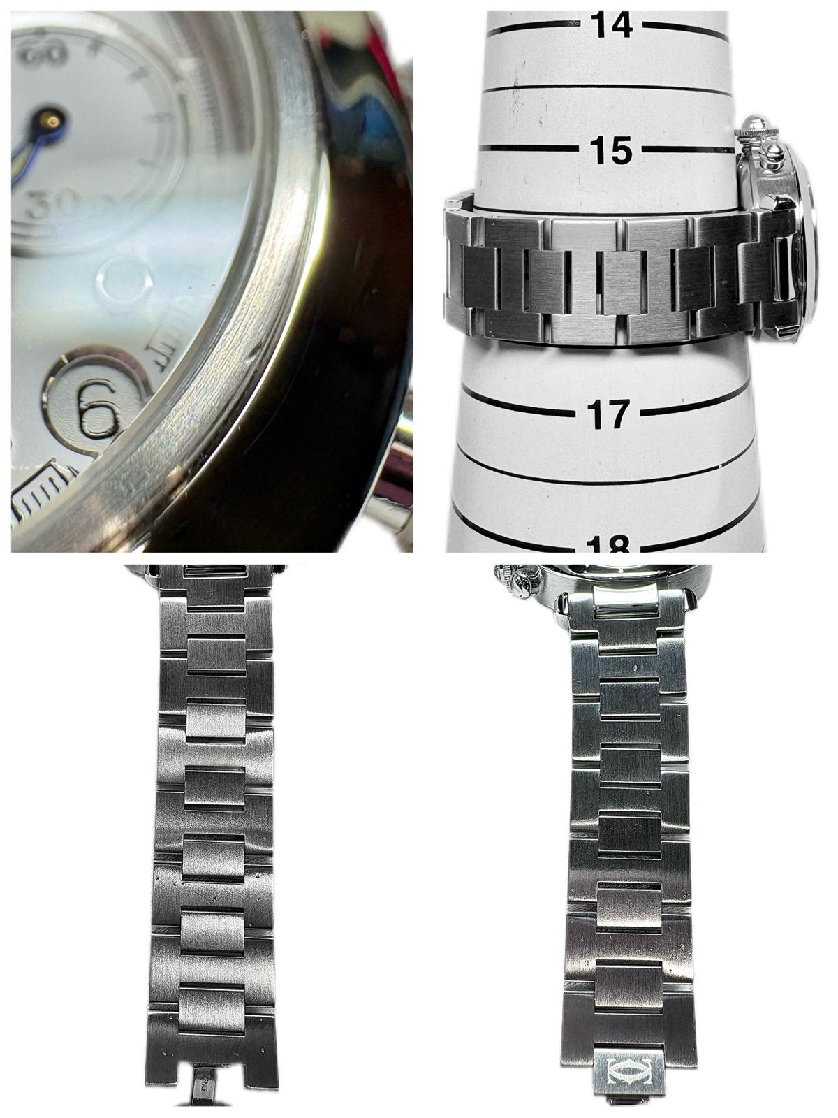 CARTIER カルティエ ウォッチ パシャCクロノ 時計 W31039M7 腕時計