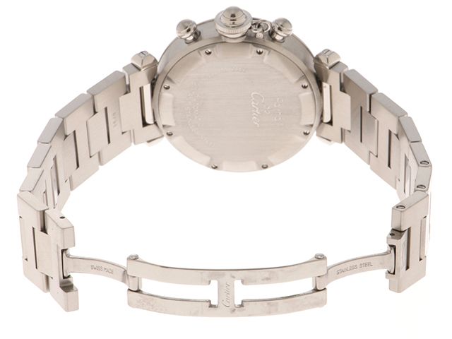 CARTIER カルティエ ウォッチ パシャCクロノ 時計 W31039M7 腕時計