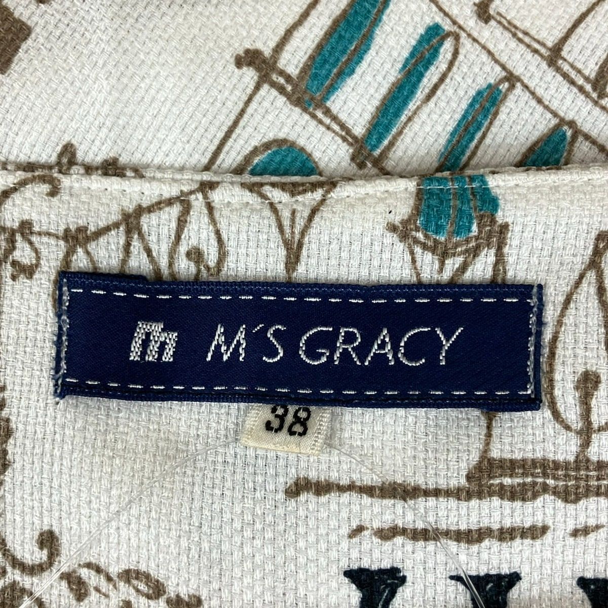M'S GRACY(エムズグレイシー) ワンピース サイズ38 M レディース美品