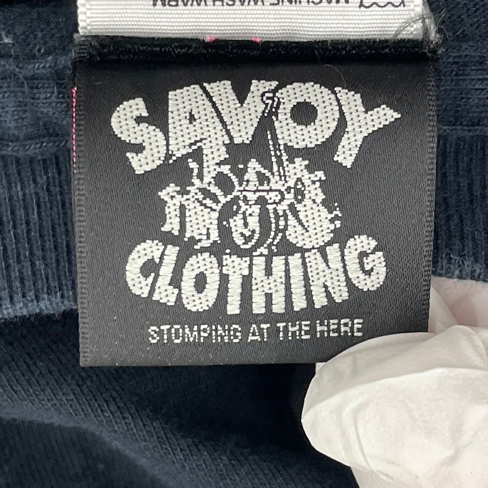 Tシャツ サヴォイクロージング SAVOY CLOTHING S 34/36 ネイビー系