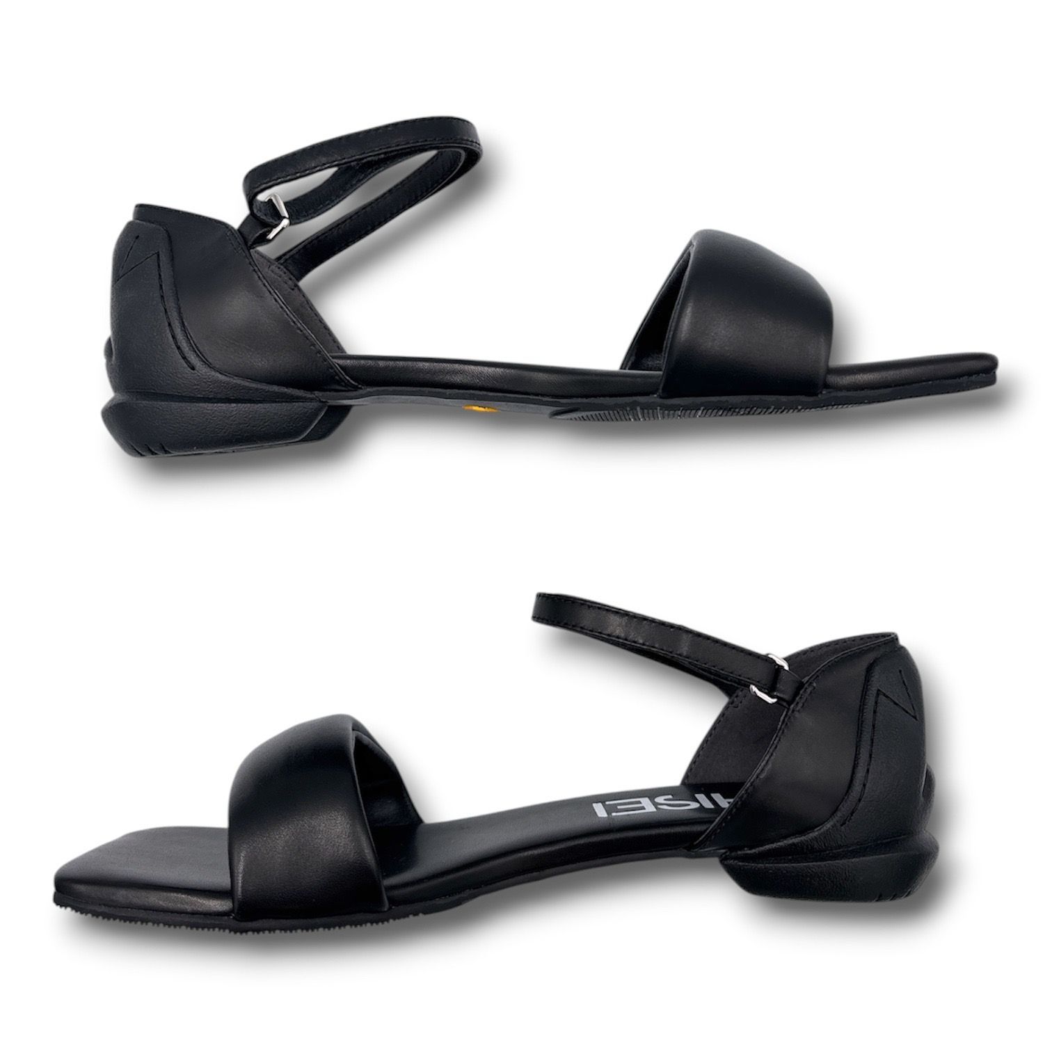 SHISEI シーセイ PADDED SANDAL パデッドサンダル スクエアトゥ