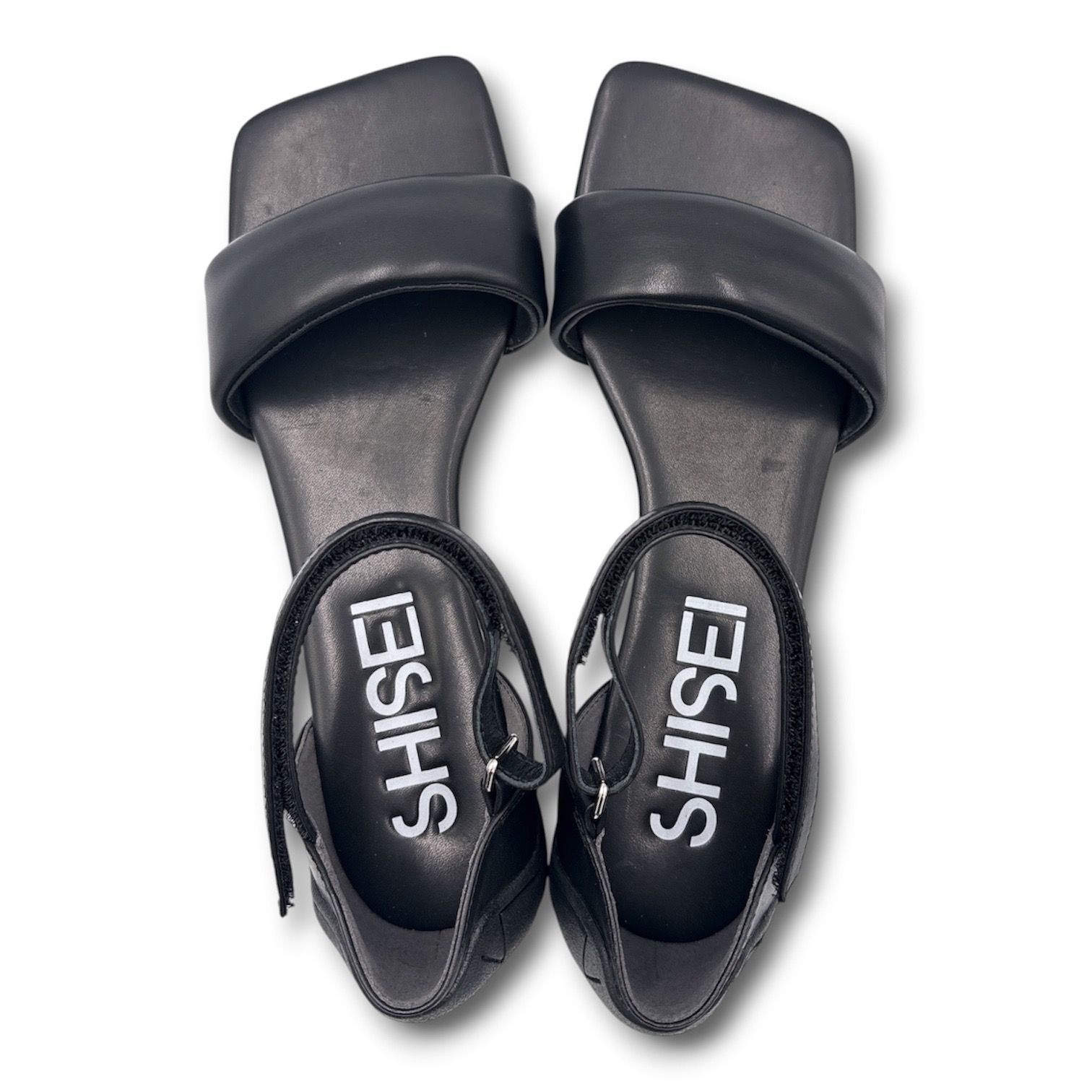 SHISEI シーセイ PADDED SANDAL パデッドサンダル スクエアトゥ