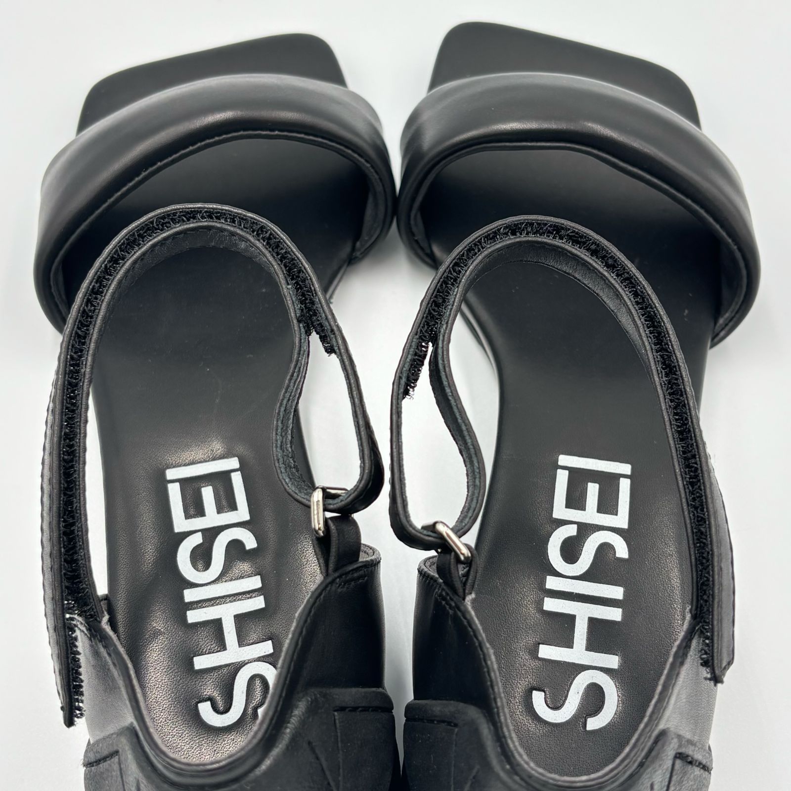SHISEI シーセイ PADDED SANDAL パデッドサンダル スクエアトゥ
