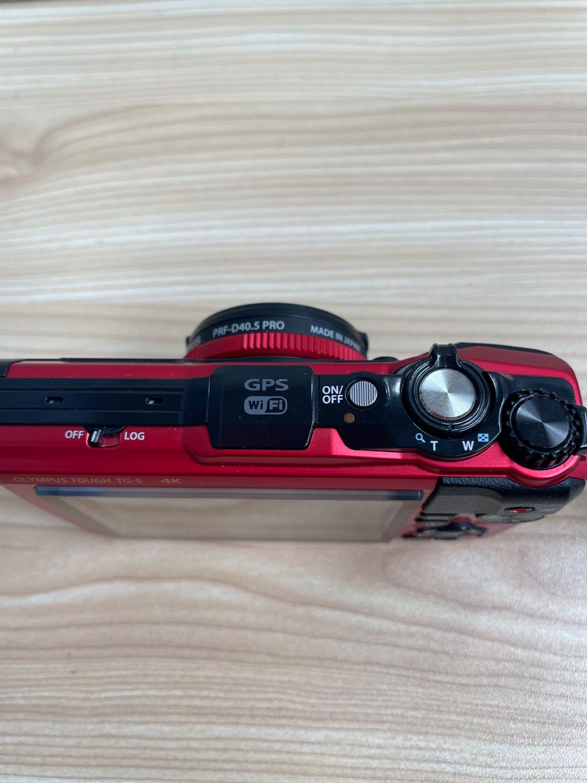 OLYMPUS Tough コンパクトデジタルカメラ レッド OLYMPUS Tough TG-5 コンパクトカメラ 防水 - メルカリ