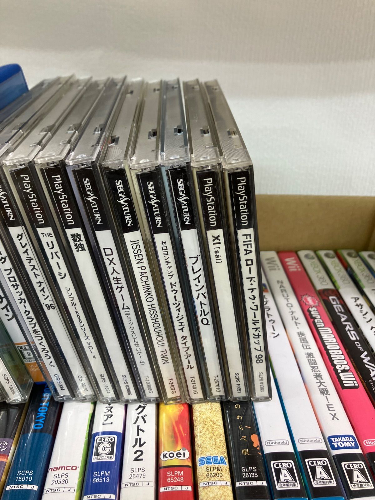 ☆①ジャンク ゲームソフト まとめ売り PS・PS2・PS3・セガサターン