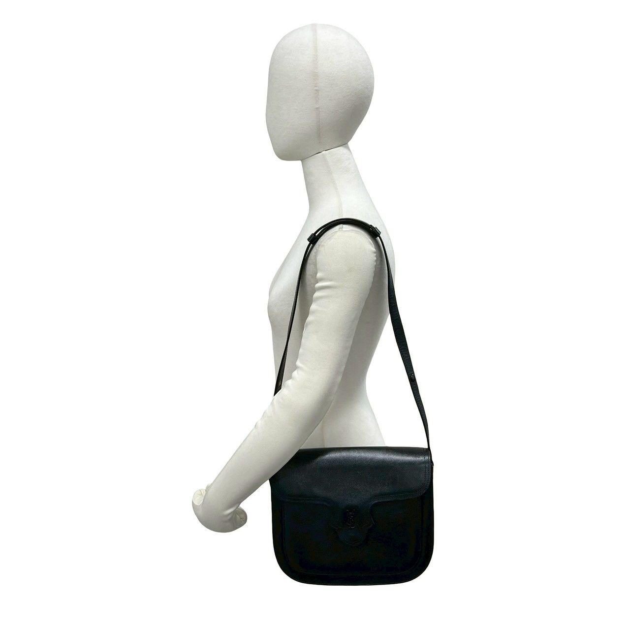 極美品　YSL ハンドバッグ 極 美品 YVES SAINT LAURENT イヴサンローラン ヴィンテージ YSL ロゴ