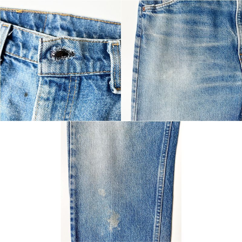 ヒゲ 90s USA製 Levis 505 0215 デニム パンツ W34 L34 / 90年代