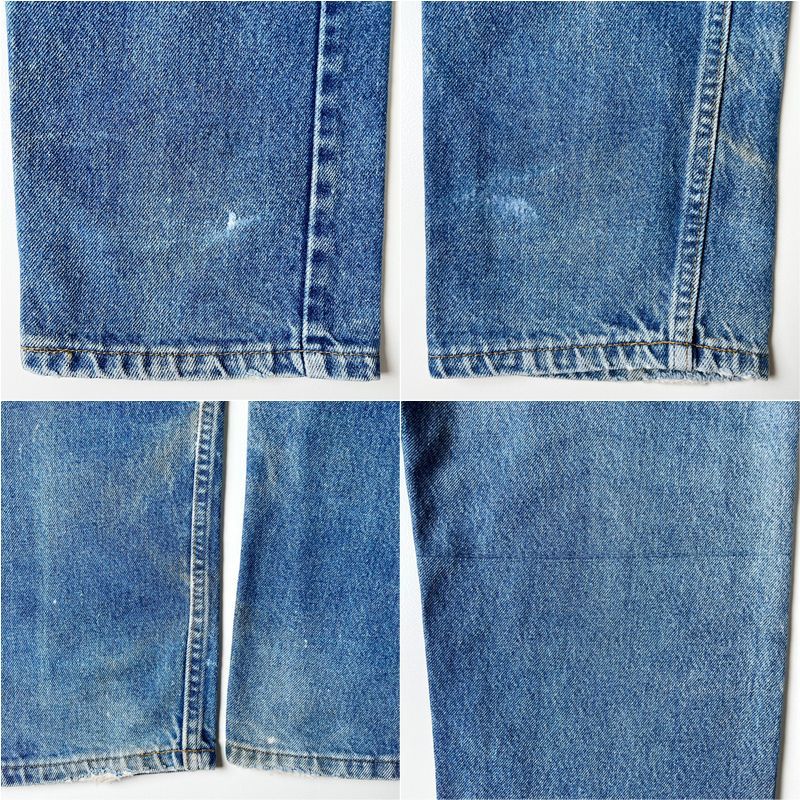 ヒゲ 90s USA製 Levis 505 0215 デニム パンツ W34 L34 / 90年代