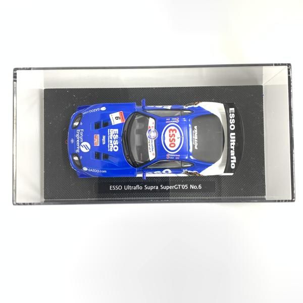 エブロ（絶版品）694エッソウルトラフロースープラ　スーパーGT'05 NO.6 中古】1/43 エブロ エッソ ウルトラフロー スープラ スーパーGT'05 #6