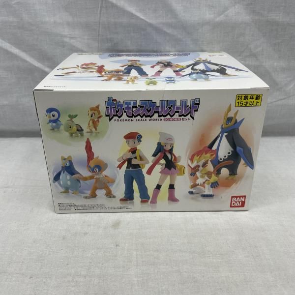 ポケモンスケールワールド シンオウ地方 セット　未開封 中古】未開）ポケモンスケールワールド シンオウ地方セット[91] - メルカリ