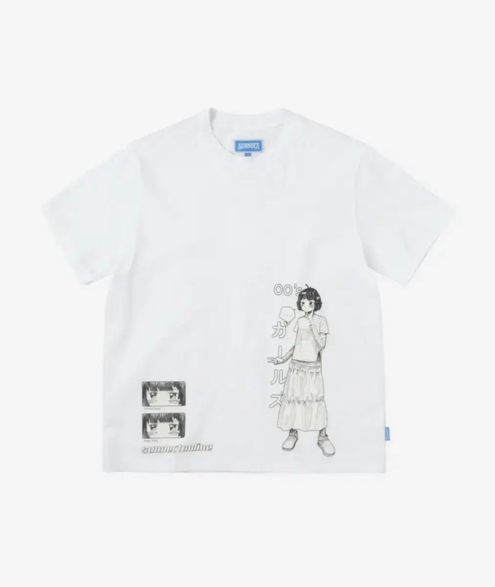 써넥트 00Girl Tee - White 1サイズ