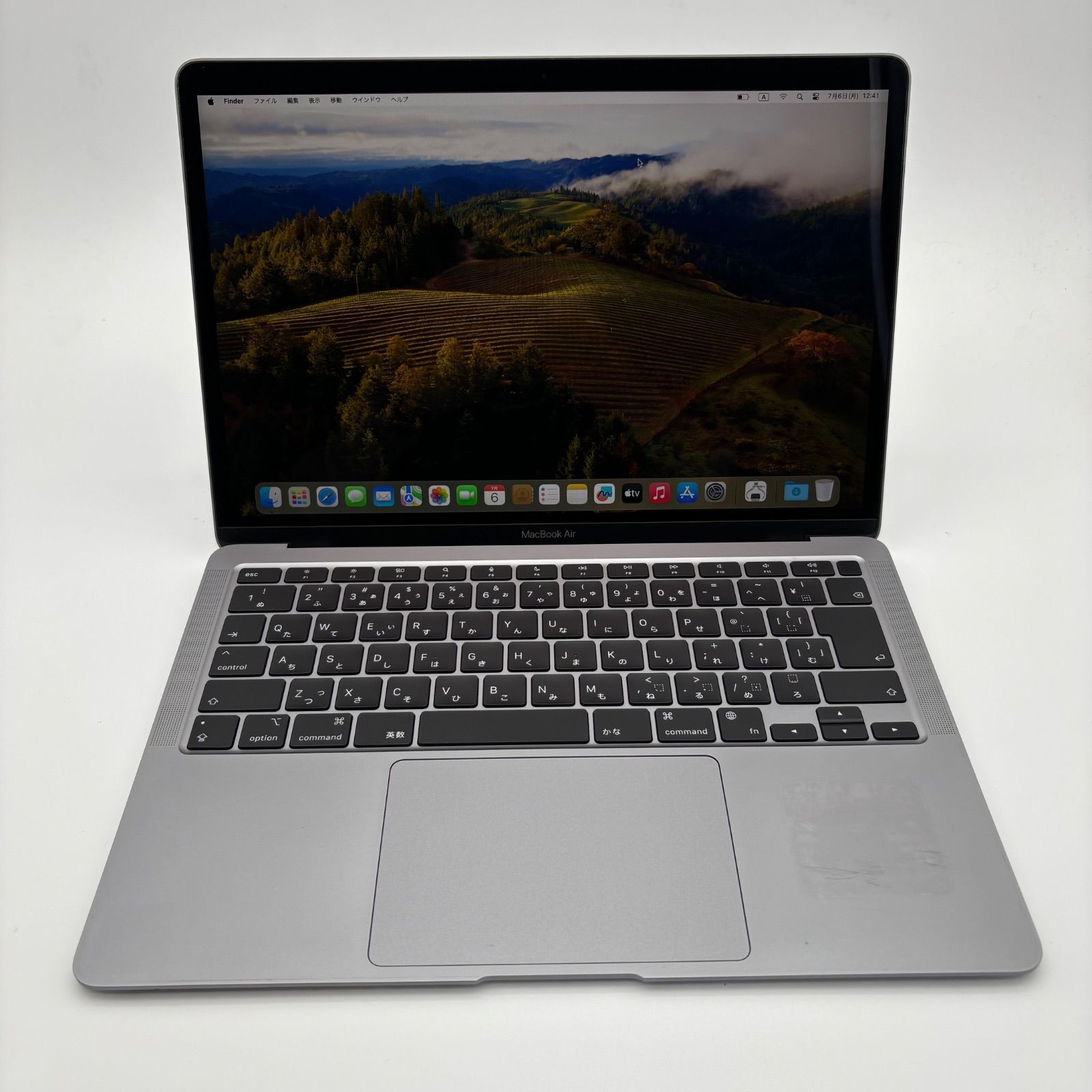 MacBook Air M1 2020 94%バッテリー スペースグレー - メルカリ