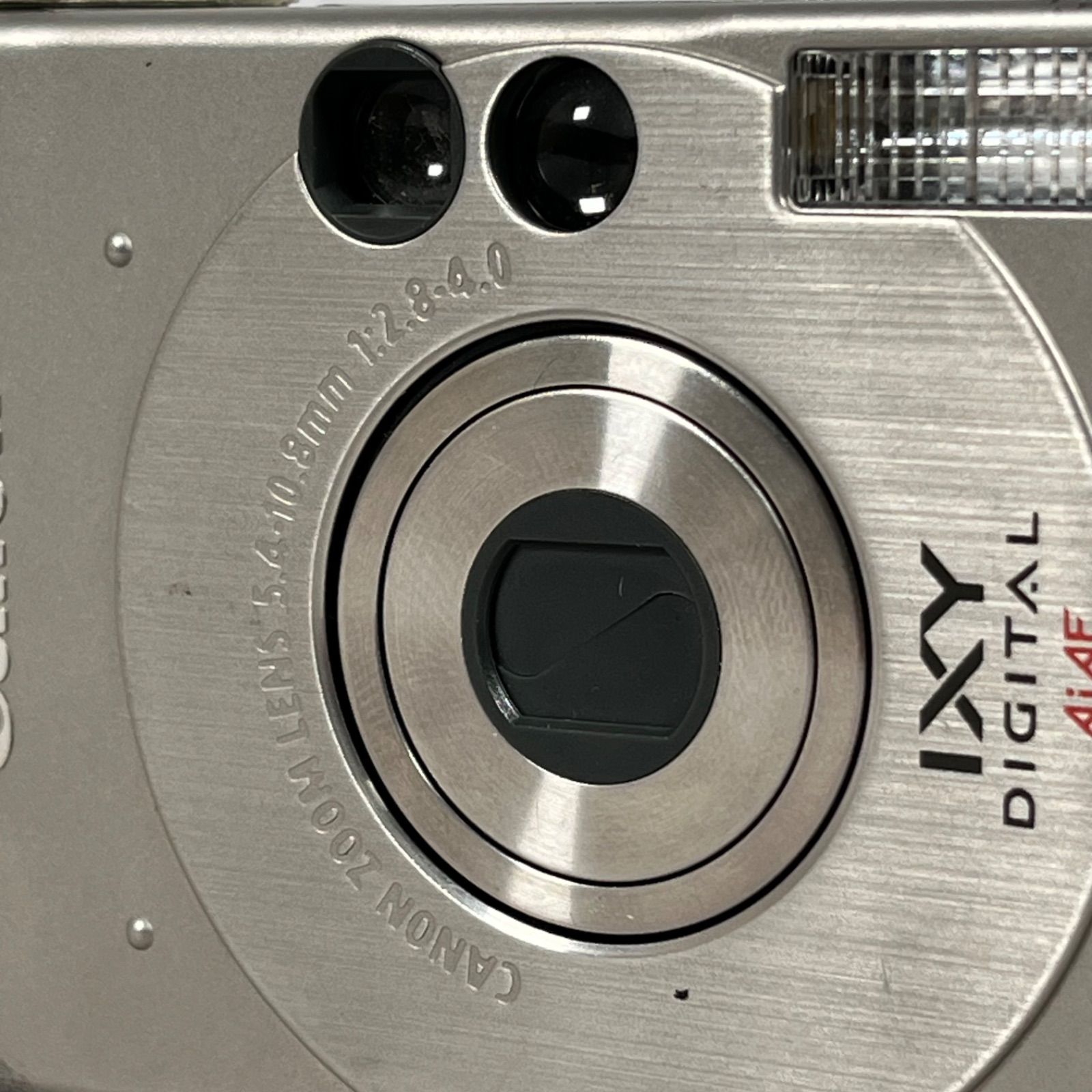 管2606-77】CANON キヤノン IXY DIGITAL シルバー コンパクトデジタル
