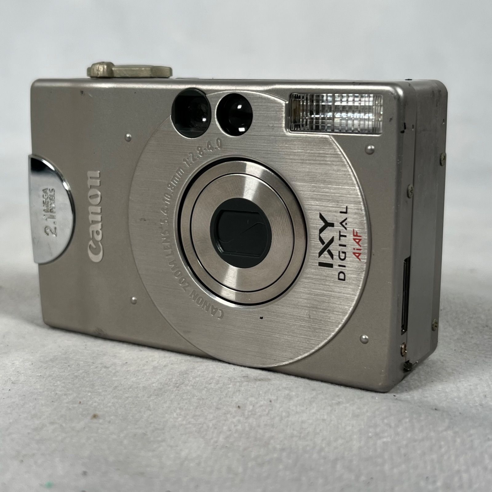 管2606-77】CANON キヤノン IXY DIGITAL シルバー コンパクトデジタル